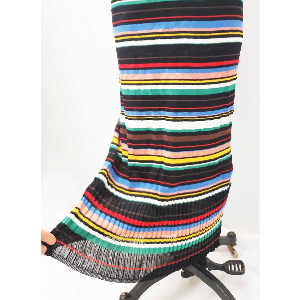 Missoni Womens Sleeveless Striped Knit Long Colorful Tube Dress 42 / 6 NWT - Picture 10 of 14